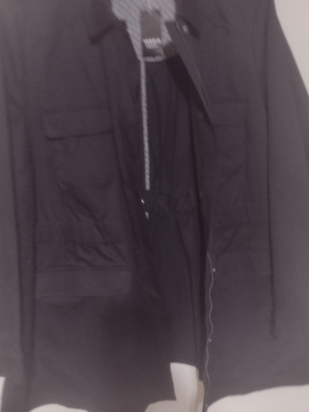 Torrid Black Twill Coat Size 5 NWT - Picture 13 of 13